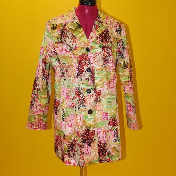 Vintage Dandy By Andi M Car length Coat Jacket - Picture 1 of 8